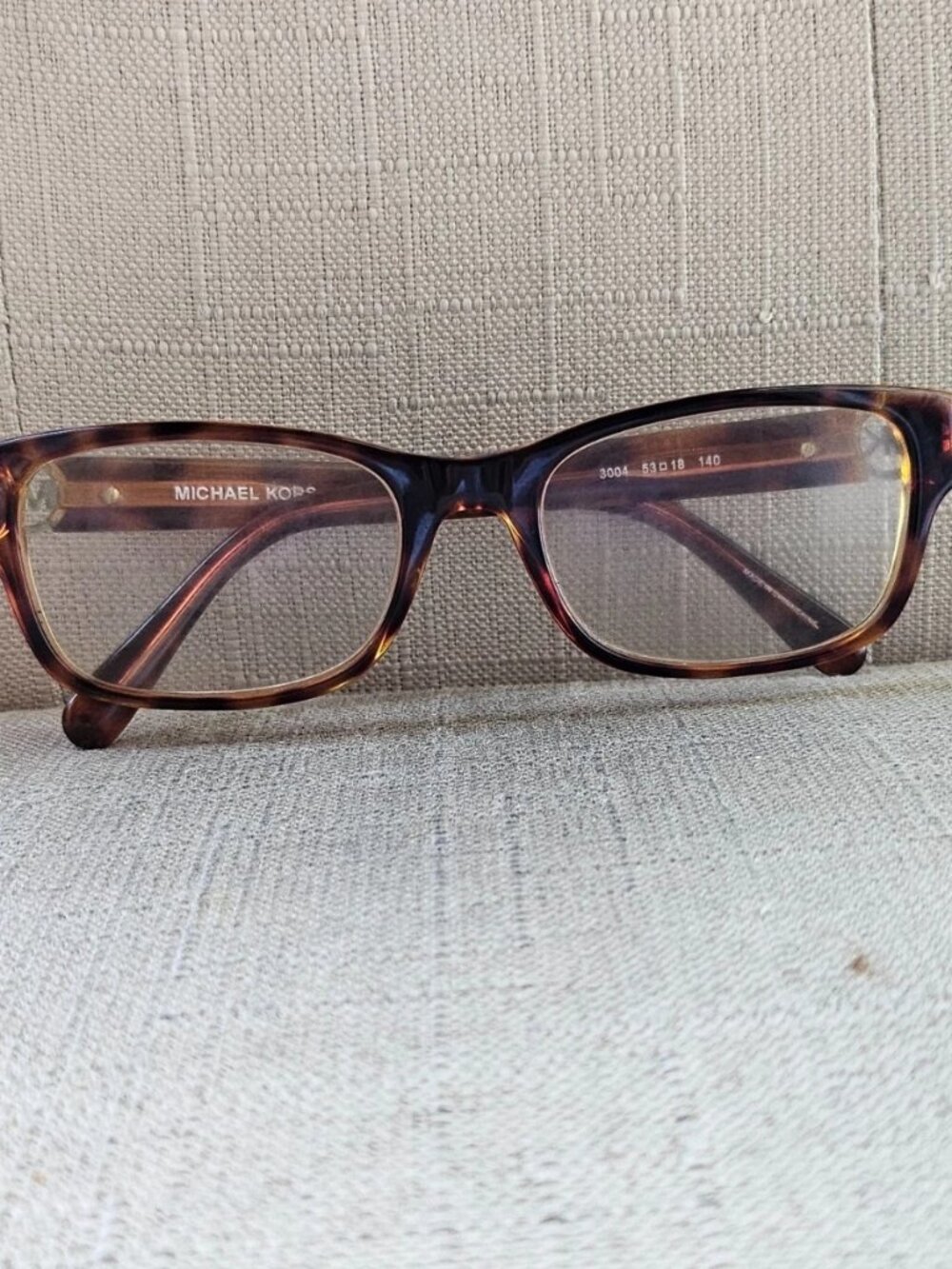 Michael Kors Eyeglasses Frame RAVENNA MK8001 Eyewear Brown Trotoise Unisex Glass - Picture 4 of 12
